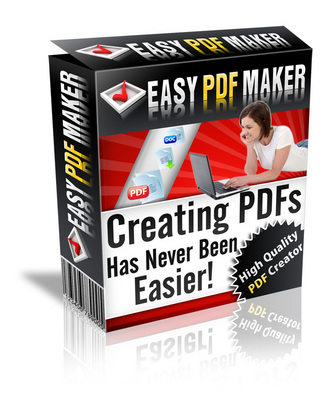 Product picture Easy PDF Maker - Make Money Online